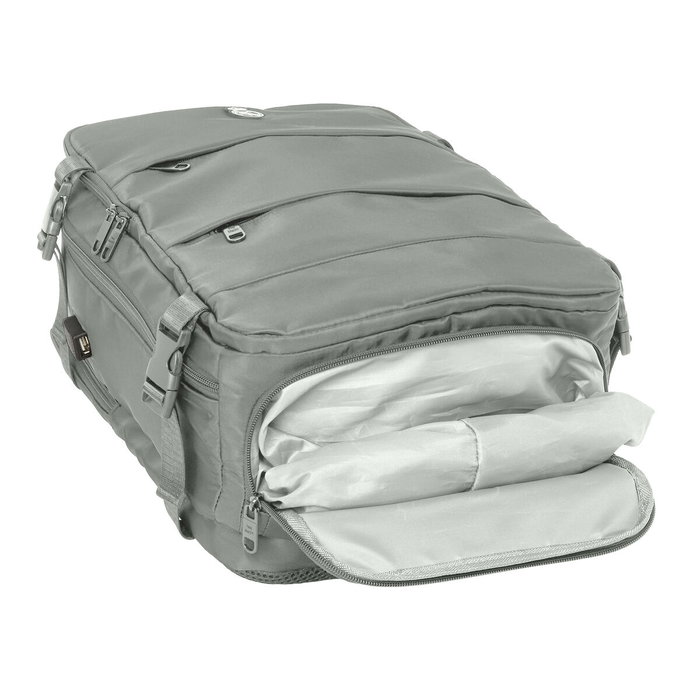 Safta Mochila de Viaje de Cabina Real Madrid Equipación 25/26 Gris