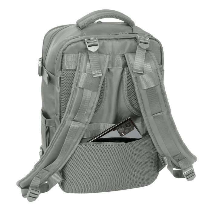 Safta Mochila de Viaje de Cabina Real Madrid Equipación 25/26 Gris