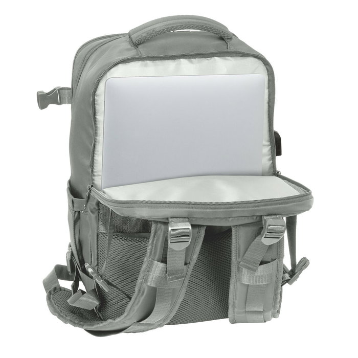 Safta Mochila de Viaje de Cabina Real Madrid Equipación 25/26 Gris