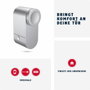 Abus LOXERIS One CFA4100 S Caja motorizada Bluetooth Plata