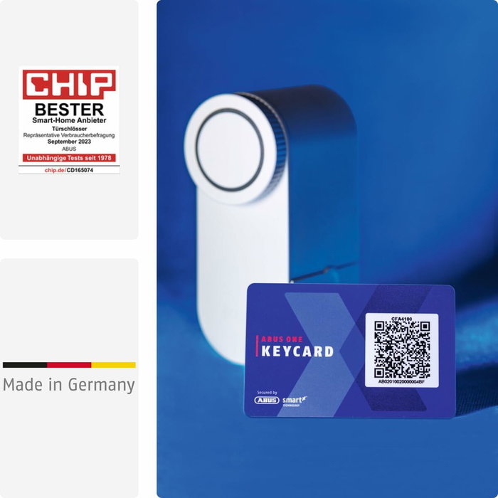 Abus LOXERIS One CFA4100 S Caja motorizada Bluetooth Plata