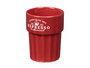 Vessia Vaso Expresso 300 ml Loza Neutros Crema Negro Rojo Verde 8x10x8 cm (Set de 24)
