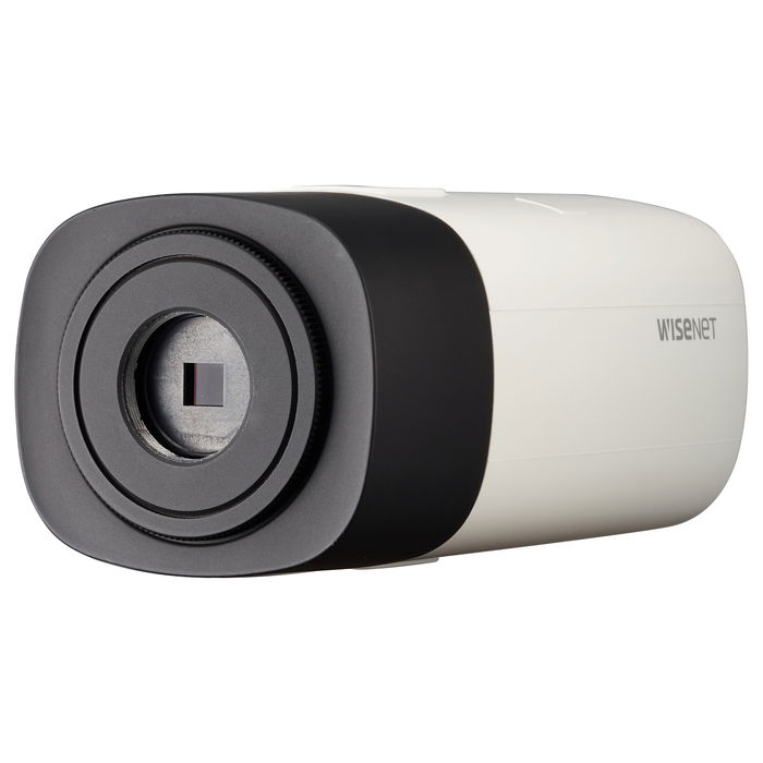 Hanwha - Wisenet XNB-6000 Boxkamera IP 2MP PoE Interior Interior Alámbrico PTZ Digital Negro Marfil