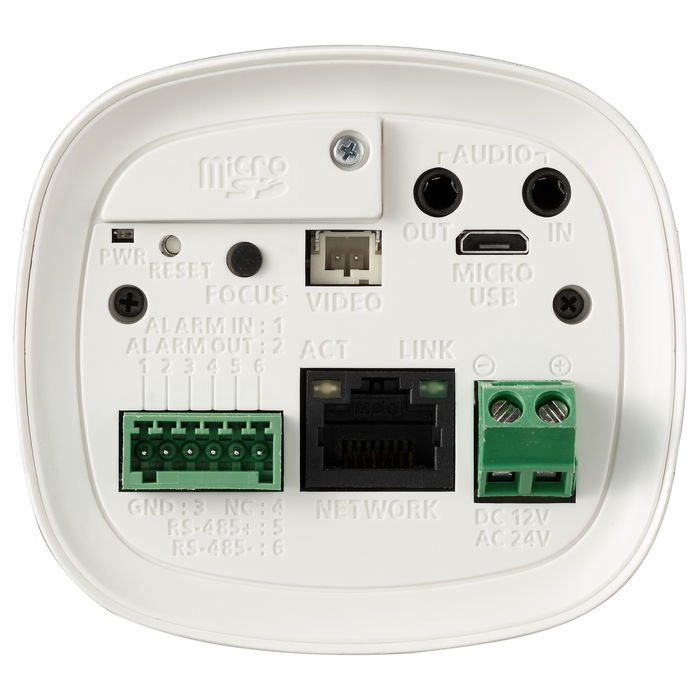 Hanwha - Wisenet XNB-6000 Boxkamera IP 2MP PoE Interior Interior Alámbrico PTZ Digital Negro Marfil