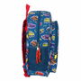 Mochila Escolar Cars Racing Azul marino 32 x 38 x 12 cm