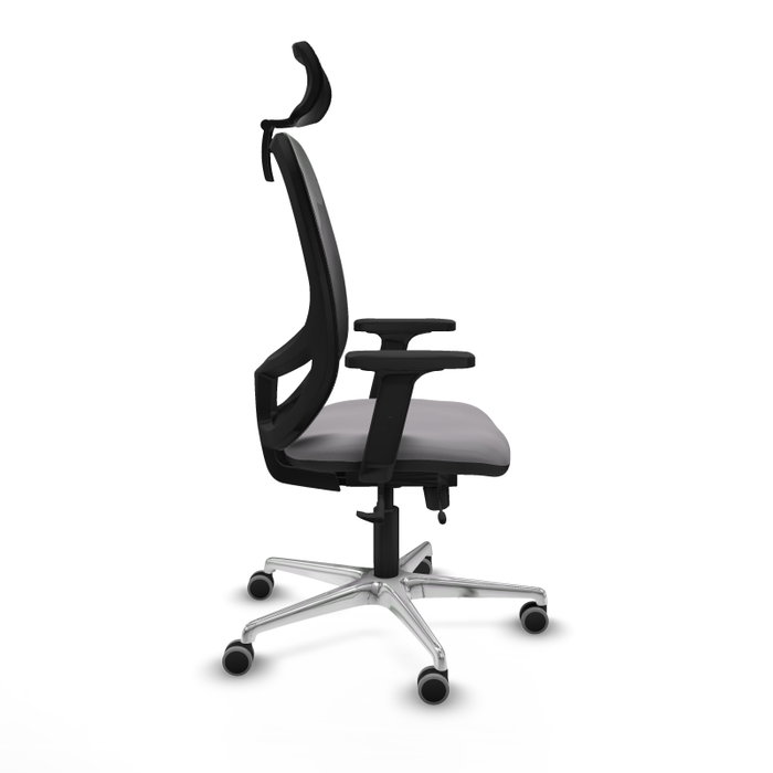 PIQUERAS Y CRESPO Silla de oficina Cilanco Gris y Negro