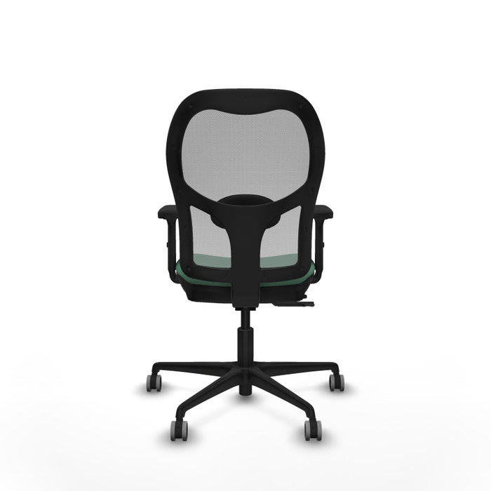 PIQUERAS Y CRESPO Silla de oficina Jorquera Verde esmeralda y Gris PIQUERAS Y CRESPO Silla de oficina Jorquera Verde esmeralda y Gris
