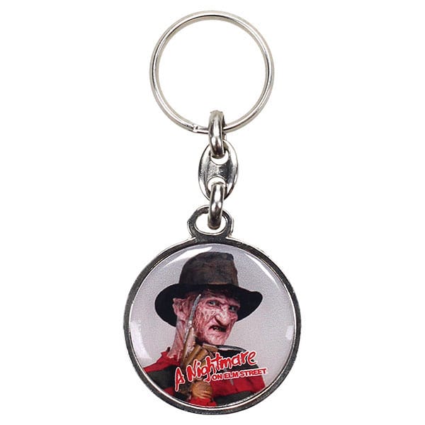 SD Toys Llavero Redondo de Metal de Freddy Krueger - Pesadilla en Elm Street