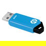HP v150w 64GB USB 2.0 Flash Drive (Negro/Azul)