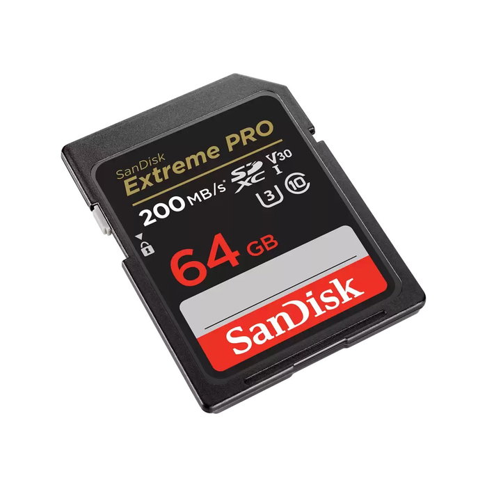 SanDisk Extreme PRO 64 GB SDXC UHS-I V30 SanDisk Extreme PRO 64 GB SDXC UHS-I V30