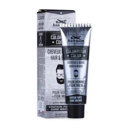 Hairgum COLORATION Tinte para Barba y Cabello 3-Castaño Oscuro Hairgum COLORATION Tinte para Barba y Cabello 3-Castaño Oscuro