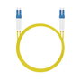 Helos Cable de fibra óptica OS2 Duplex LC/LC Amarillo 0,5m