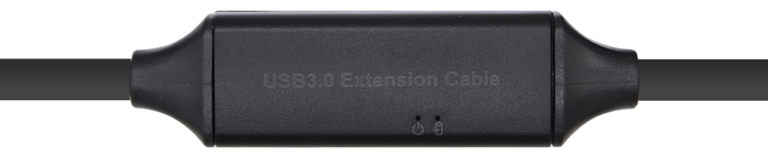 Aisens Cable Prolongador USB 3.0 con Amplificador y Alimentador, 10m, Negro Aisens Cable Prolongador USB 3.0 con Amplificador y Alimentador, 10m, Negro