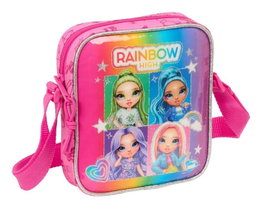 Bolso Bandolera Rainbow High Shine Multicolor 16 x 18 x 4 cm