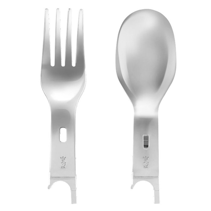 Opinel Navaja n° 8 con 2 Cubiertos y Estuche Set de Picnic Opinel Navaja n° 8 con 2 Cubiertos y Estuche Set de Picnic