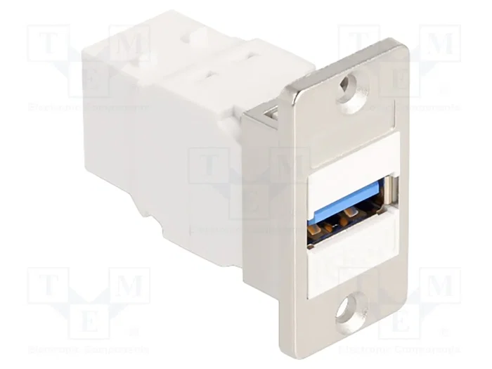 DeLOCK 67164 Módulo Keystone Panel Mount USB Tipo A a USB Tipo B 5 Gbps DeLOCK 67164 Módulo Keystone Panel Mount USB Tipo A a USB Tipo B 5 Gbps