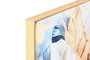 DKD Home Decor Set de 2 Cuadros de Aluminio y MDF Dorado 80x120 cm