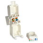 Equip 769216 Pack de 8 Conector Adaptador RJ-45 a LSA Cat. 6 Blanco