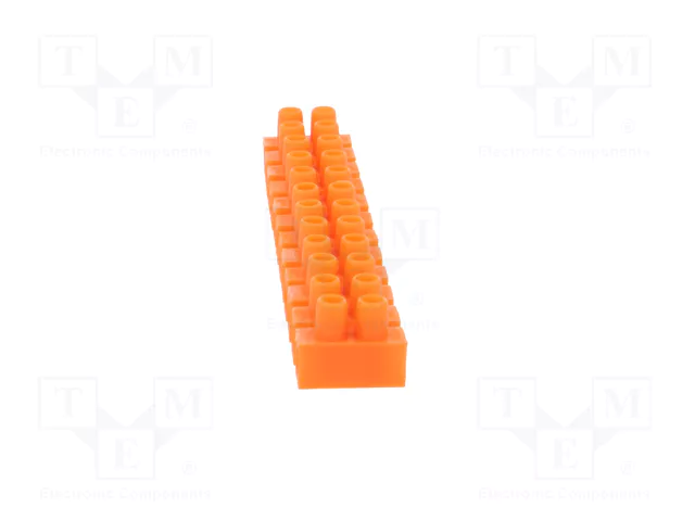 PAWBOL Bloque de Bornas de Tornillo Naranja 57A 400V