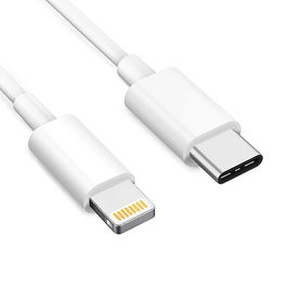 Phoenix Technologies Cable de Carga Rápida MFi 3A USB-C a Lightning 1m - Compatible con iPhone, iPad, iPod