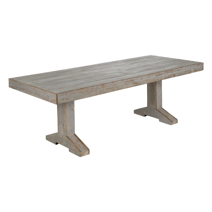 Mesa Comedor Madera Salón 220 X 90 X 76 cm Mesa Comedor Madera Salón 220 X 90 X 76 cm