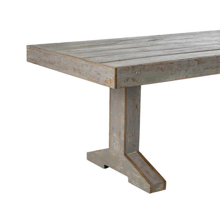 Mesa Comedor Madera Salón 220 X 90 X 76 cm Mesa Comedor Madera Salón 220 X 90 X 76 cm