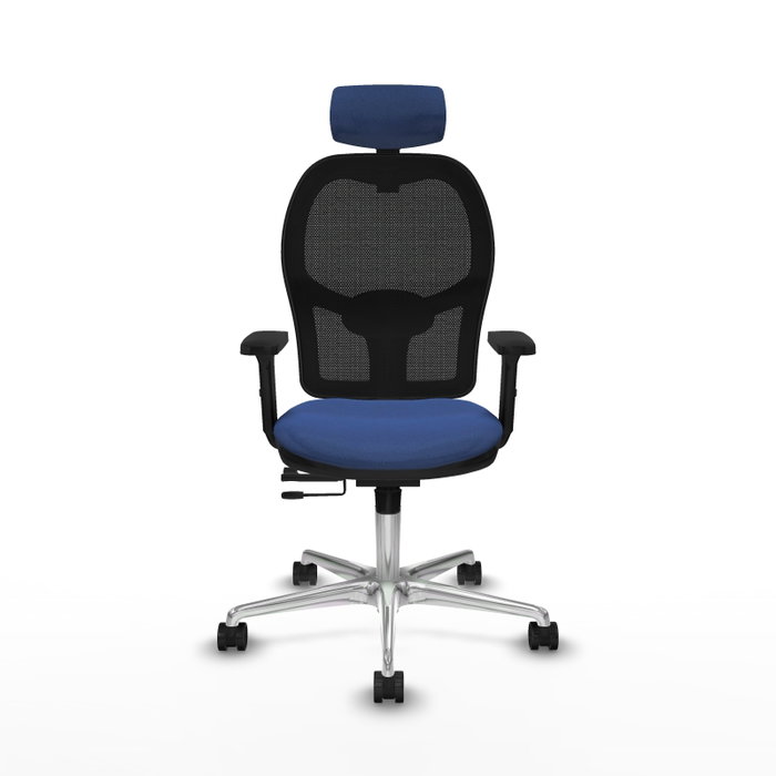 PIQUERAS Y CRESPO Silla de oficina Jorquera Azul marino y Negro