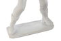 DKD Home Decor Lámpara Sobremesa Urban Soldier Blanco Dorado 32 x 52 x 13 cm