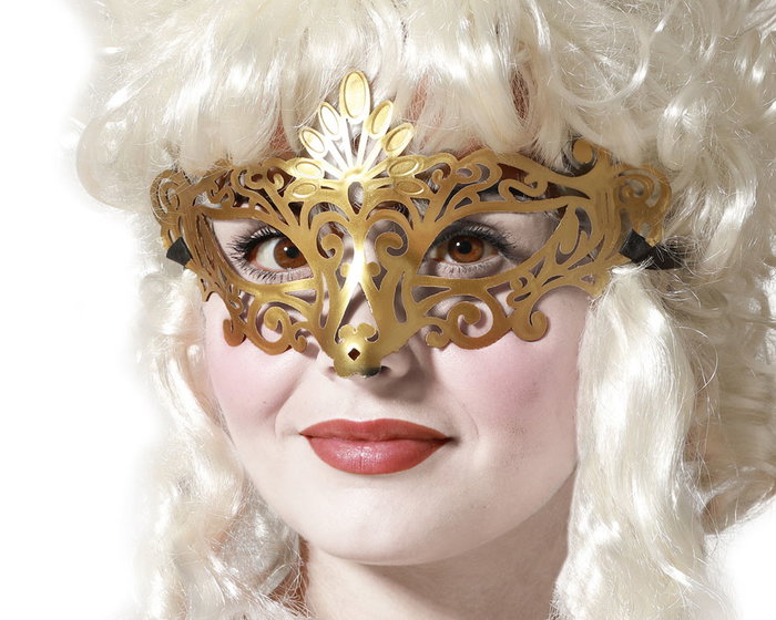 Antifaz Dorado Máscara Veneciana Brillante para Carnaval y Fiestas Temáticas Antifaz Dorado Máscara Veneciana Brillante para Carnaval y Fiestas Temáticas