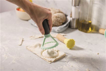 Berghoff 3950007 Sello para Ravioli Molde Hecho en Casa Fácil de Usar