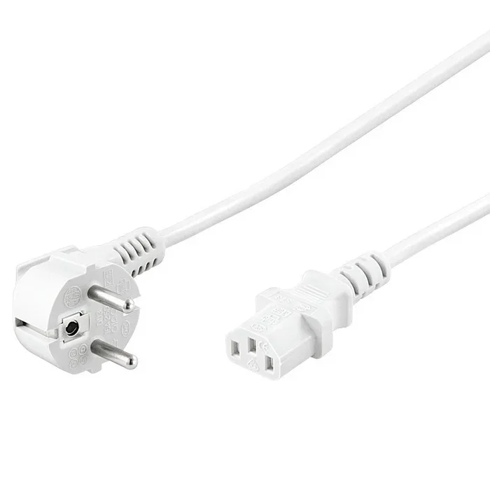 Goobay Cable de alimentación CEE 7/7 a C13 de 1,5 m Blanco Goobay Cable de alimentación CEE 7/7 a C13 de 1,5 m Blanco