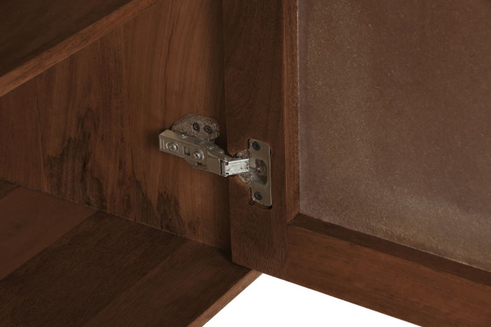 DKD Home Decor Buffet Mango y Fibra Sixti Bala Natural