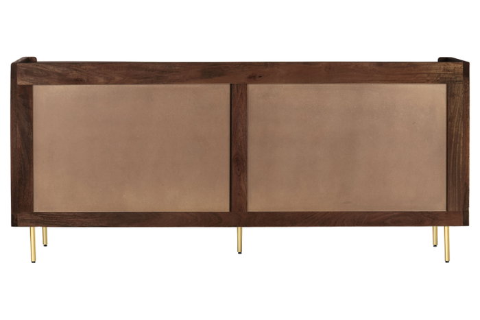 DKD Home Decor Buffet Mango y Fibra Sixti Bala Natural