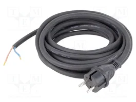 AS SCHWABE Cable de alimentación H07RN-F 2x1mm2 CEE 7/17 (C) 5m