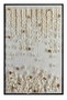 DKD Home Decor Cuadro Papel Maché PS Blanco 3D