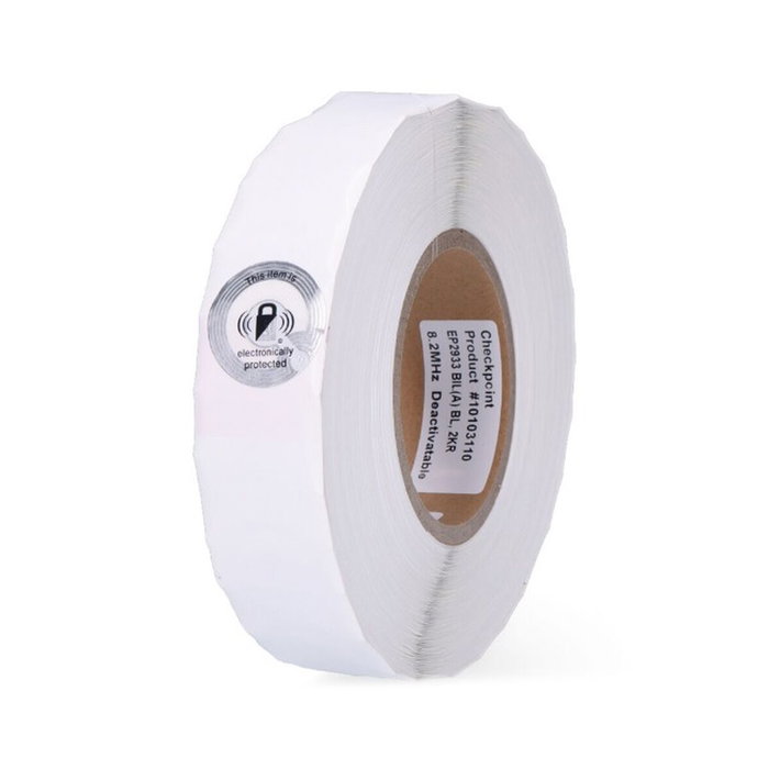 Checkpoint Pack 2000 etiquetas 2933 tamper ø3,3cm imagen candado 10103110