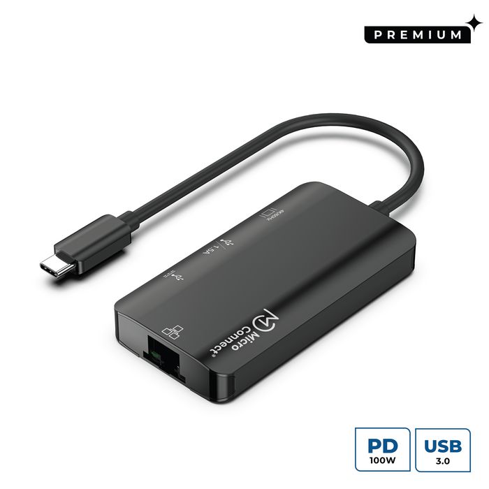 MicroConnect MicroConnect Hub Premium USB-C a USB 3.2 Gen 1 A, RJ45, HDMI, USB-C MicroConnect MicroConnect Hub Premium USB-C a USB 3.2 Gen 1 A, RJ45, HDMI, USB-C