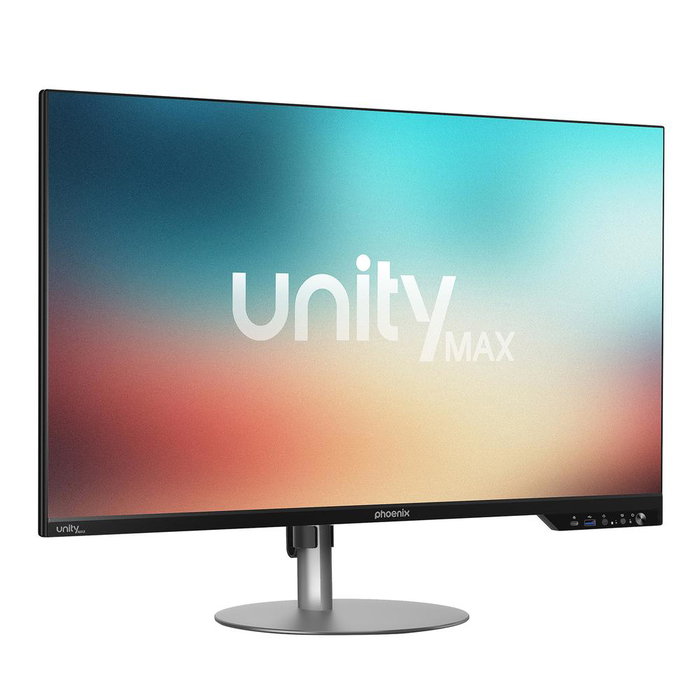 Phoenix Unity-Max All In One - Ordenador de 27" Full HD, Intel Core i5 14400, 16GB RAM DDR5, 1TB SSD NVMe, Webcam 5MP, Windows 11 Pro, Blanco