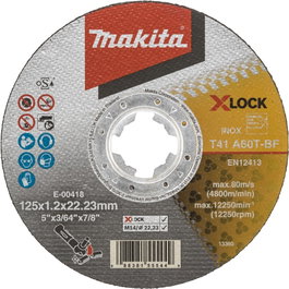 Makita E-00418 Disco de corte 125x1,2 mm INOX
