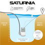 SATURNIA Bomba de Aguas Limpias Sumergible 450W