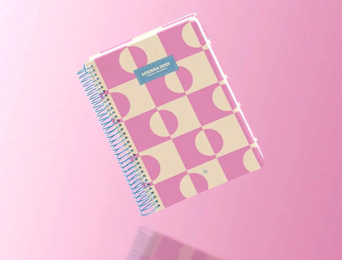 Agenda Espiral Liderpapel Classic 2025 Dia Pagina Expositor De 12 Unidades Surtidas Papel 70 gr