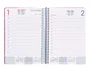 Agenda Espiral Liderpapel Classic 2025 Dia Pagina Expositor De 12 Unidades Surtidas Papel 70 gr