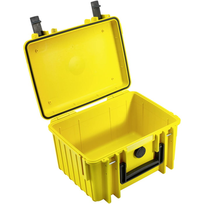 B&W Outdoor Case Type 2000 Amarillo con Inserto de Espuma
