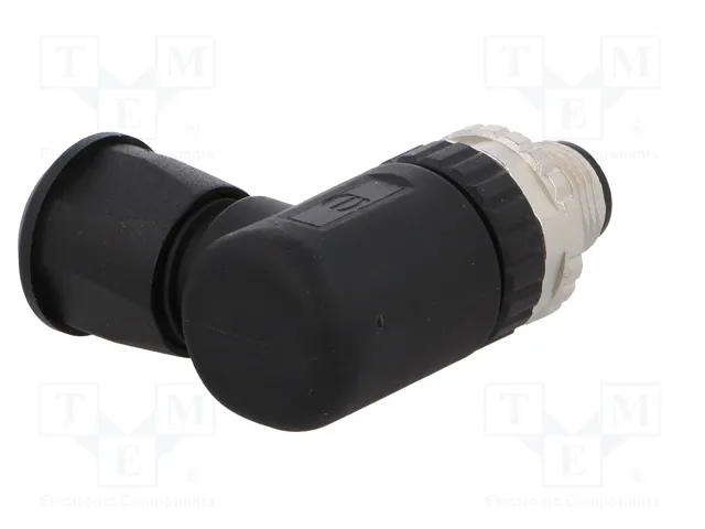 HARTING Conector M12 Macho de 4 Pines Angular 90°