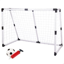 CB Sports Portería de fútbol para niños con pelota e hinchador