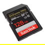 Sandisk Extreme PRO SDXC 128GB 200MB/s Tarjeta de Memoria