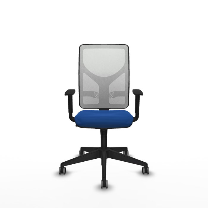 PIQUERAS Y CRESPO Silla de oficina Motilla con Mecanismo Sincro, Azul y Blanco PIQUERAS Y CRESPO Silla de oficina Motilla con Mecanismo Sincro, Azul y Blanco