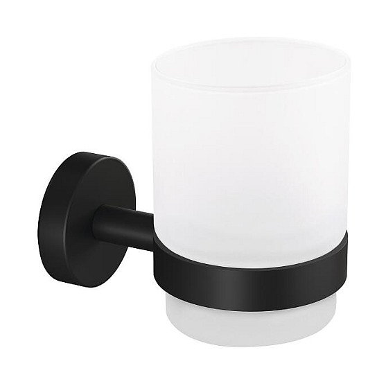 Tesa Portacepillos de dientes MOON BLACK negro y blanco Tesa Portacepillos de dientes MOON BLACK negro y blanco