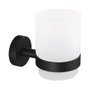 Tesa Portacepillos de dientes MOON BLACK negro y blanco