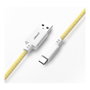 CableMod Classic Coiled Keyboard Cable USB-C a USB Tipo A, Lemon Ice - 150cm